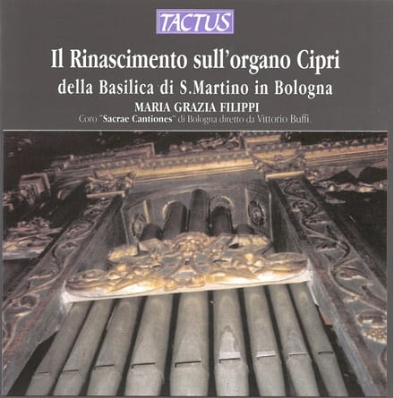 Maria Grazia Filippa, Vittorio Buffi - Il Rinascimento Sull Organo Cipri (CD)