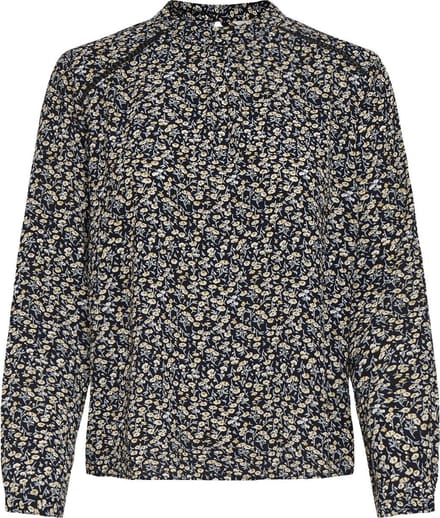 ONLY ONLNEW MALLORY  L/S BLOUSE AOP WVN NOOS Dames Top - Maat 34
