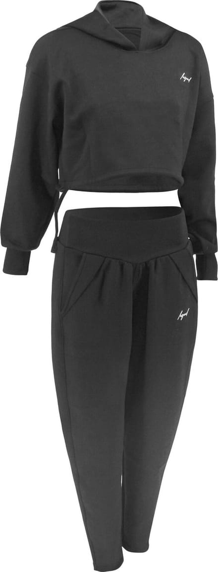 GracefulGlide Fashion Dames Tracksuit Zwart S