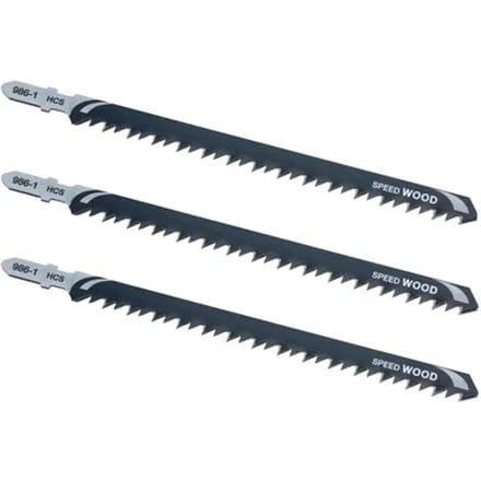 Stanley Decoupeerzaagblad Hout Speed Wood - 120mm - Grof - Hcs - 3 Stuks
