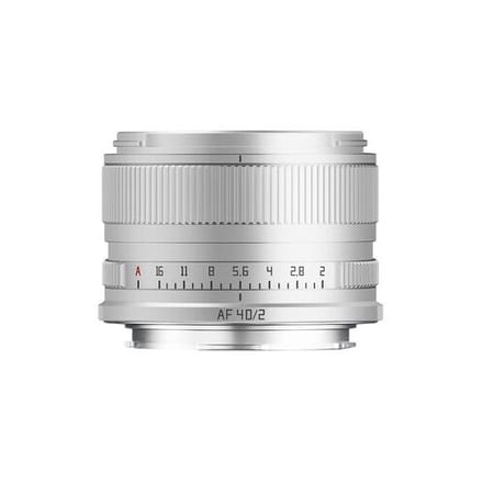 TTArtisan AF 40mm f/2  L-mount zilver