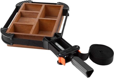Multi-functionele Spanningstang met 4 Klemmen voor Verstelbare Hoek, Ideaal voor Fotolijsten, Houtbewerking en Klussen