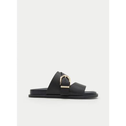 Montevita platte sandalen Politre zwart