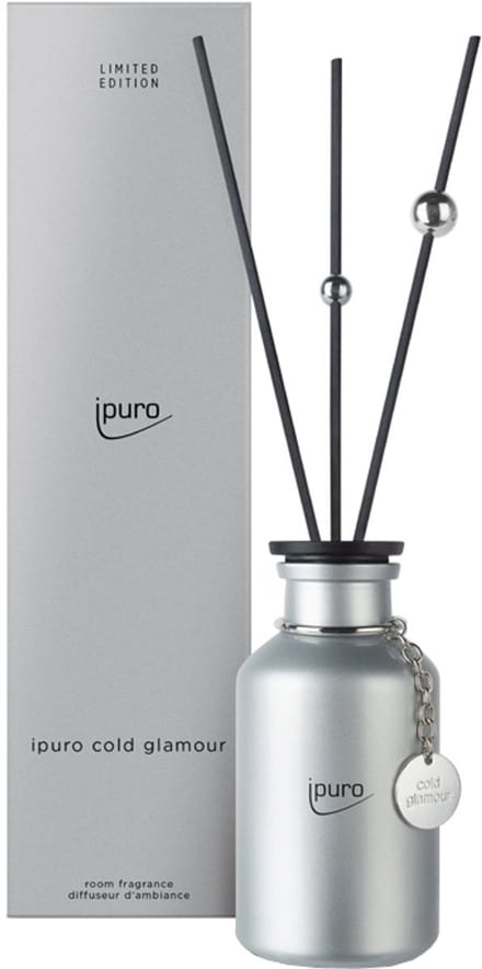 Ipuro Geurdiffuser Cold Glamour 240 ml - Geurstokjes