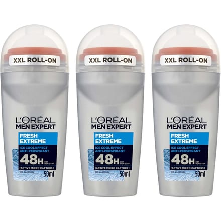 L'Or&eacute;al Paris Men Expert Fresh Extreme 48H Anti-Perspirant Deodorant Roll On 50 ml