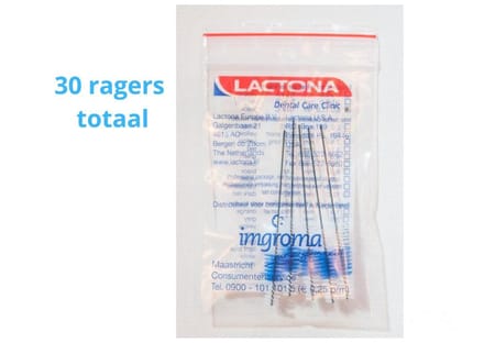 Lactona EasyDent Type C 6 - 11mm - Ragers - 6 gripzak x 5 stuks  - Voordeelpakket