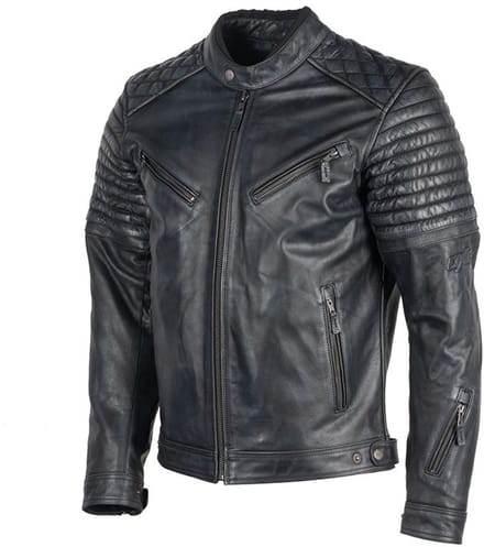 MOTOBLOUZ Motorjas TANNER Mannen|4-seizoenen|Donkergrijs S CE-gekeurd