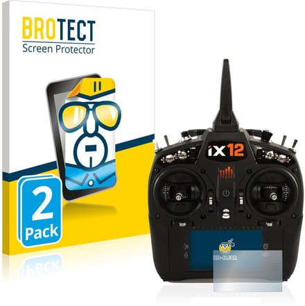 BROTECT - Screenprotector voor Spektrum IX12 - Folie Beschermfolie transparant 2 Stuks