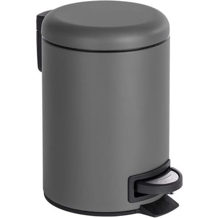 WENKO Prullenbak Leman 3 L (Grijs)