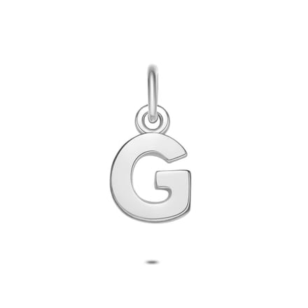 Twice As Nice Hanger in zilver, letter G