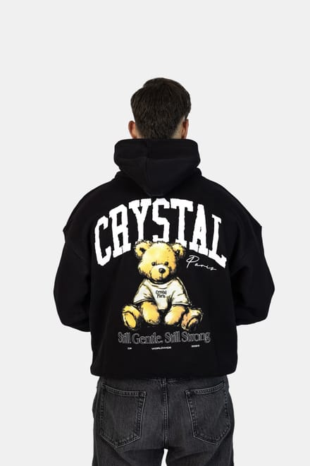 Crystal Paris Oversized hoodie Gentle