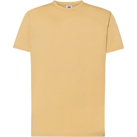 JHK Heren Premium Normaal T-Shirt (Zand)