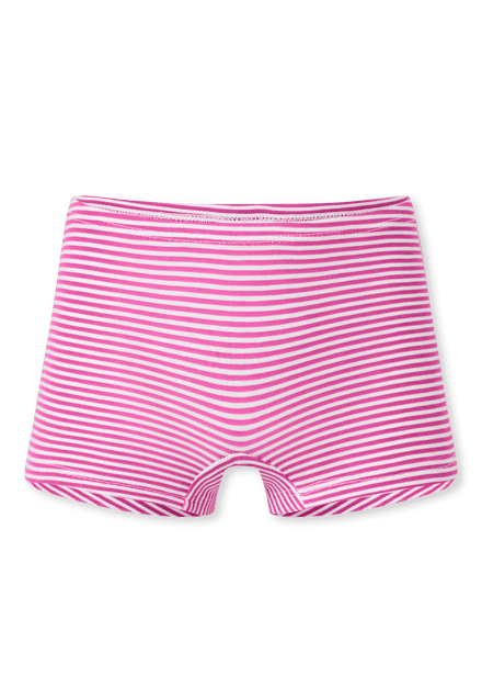 Shorts, set van 3, met streepjes, smiley, meerkleurig - 95/5 98