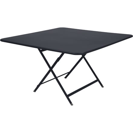 Fermob CARACTÈRE klaptafel - 47 antraciet - vierkant, 128 x 128 cm
