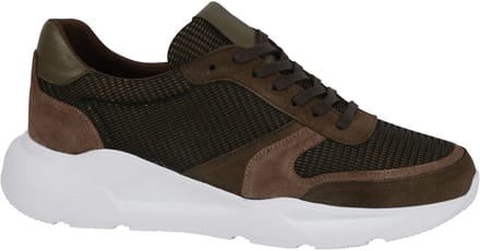 Suitable Sneaker Donkergroen - Maat 44 - Heren