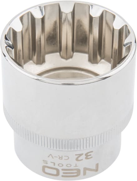 NEO Speciaal, Spline, Zeskant, Torx, Vierkant, Dop 18 mm, 1/2" aansluiting