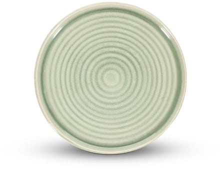 Salt & Pepper Plat bord 21,5cm groen Cameo (Set van 4)