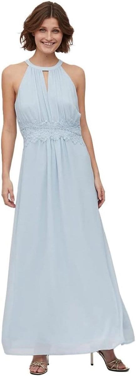 Maxi Jurk Halterneck voor Dames - Avondjurk met Kant