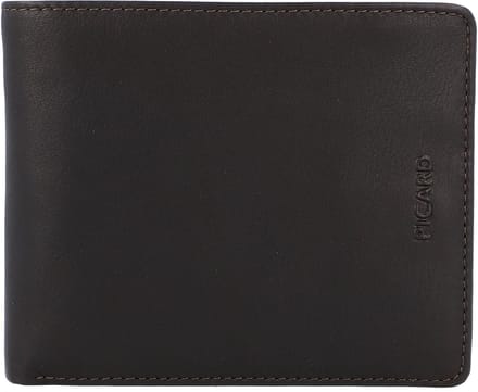 PICARD portemonnee Brooklyn Trifold Wallet Cafe donkerbruin
