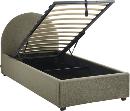 sweeek - Bed met lattenbodem en hoofdeinde, b206 x d104 x h102cm