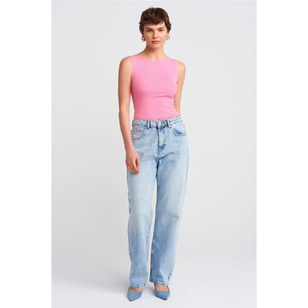 Hoge Taille Rechte Moeder Jeans
