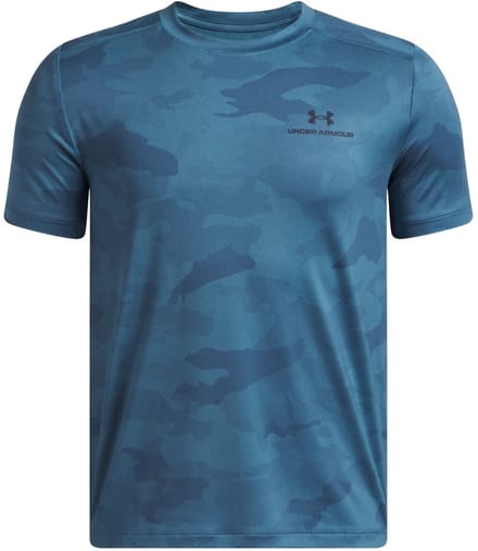 Under Armour Vanish Printed Sportshirt jongens Blauw dessin 140