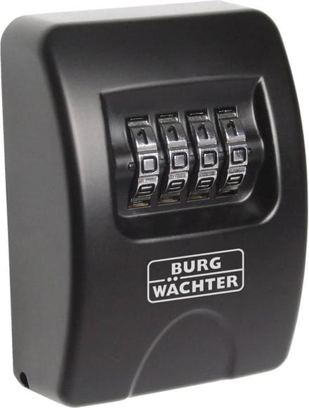 KeySafe 10 SB, sleutelkluis met cijfercombinatie, zwart