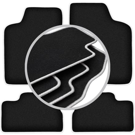 CARLUX-SILVER automatten voor: Opel Ascona C liftback, sedan (1981-1988)
