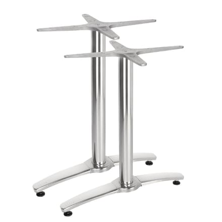 Bolero aluminium tafelvoet 67x59cm (2 stuks)