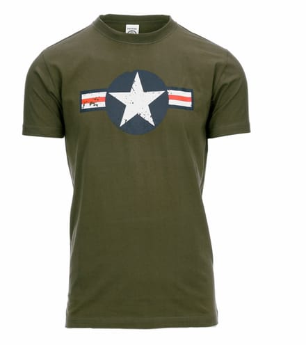 Fostex T-shirt WW II Groen S