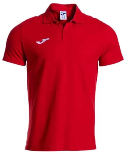 Joma Olimpiada Korte Mouw Poloshirt Rood 3XL Man