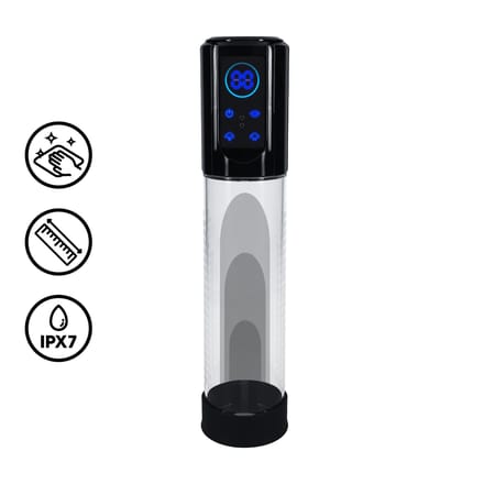 MegaLift - Automatic Waterproof Penis Pump - Black