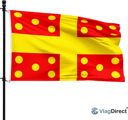 Harelbeekse vlag - Gemeente Harelbeke vlag - 90 x 150 cm.