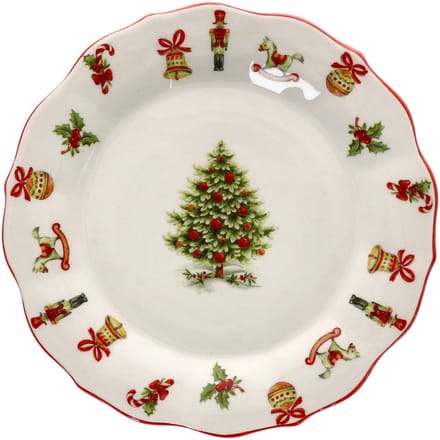 Maestro Natale Kerstkeramisch gebaksbord - 965/21