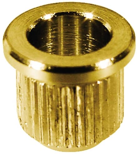 Boston TB-10-G Gouden String Ferrules - 6-pack (8,3mm x 9mm)