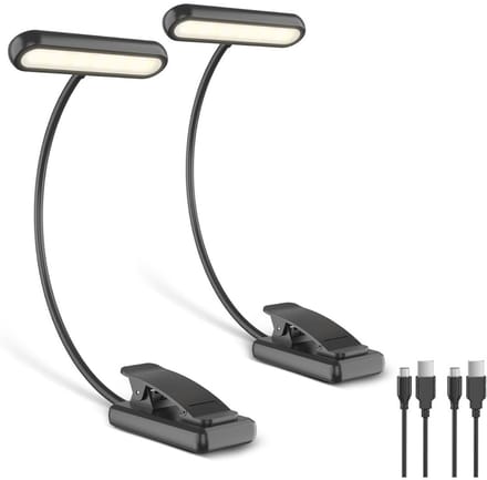 Leeslampje Volwassenen - Bureaulamp - Tafellamp - Zwart