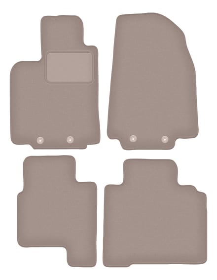 Beige veloursmatten voor: Mazda CX-9 I SUV (2006-2015)