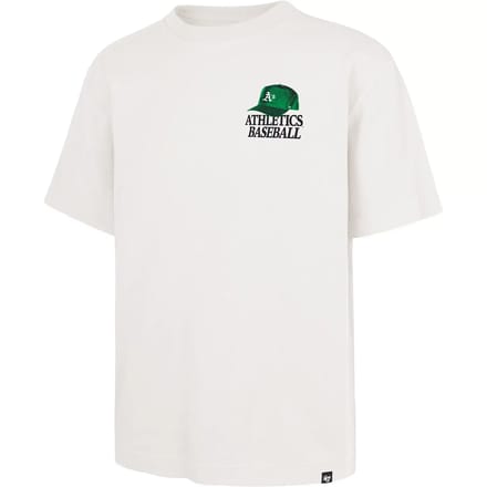 T-shirt MLB Athletics Honkbal 47Brand Inthepaper Foundation