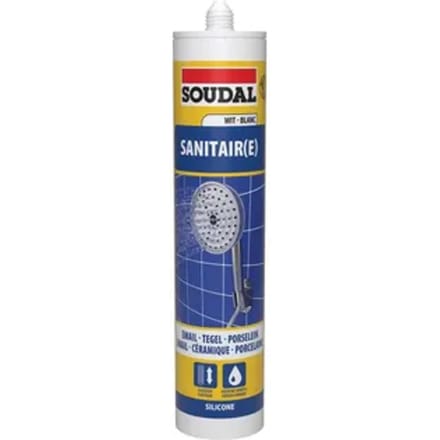 Soudal Sanitair Siliconenkit 0,3l Wit