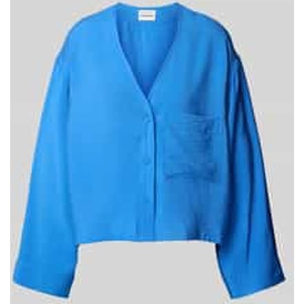 Relaxed fit blouse in kreuklook