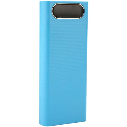 8x21700 Batterijdoos Lasvrij Powerbank Doos Kit DIY Batterijlader Buitenkast met LCD-scherm blue