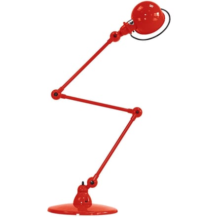 Jieldé Loft D9403 scharnier-vloerlamp, rood