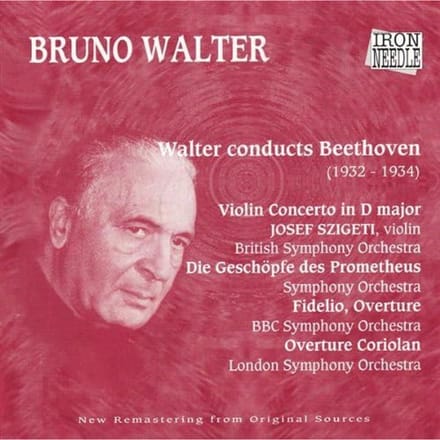 CD SZIGETI, LSO, BBC SO, WALTER - Beethoven;Viool Con.in D IN1302 Niet Japan Klassiek Gebruikt