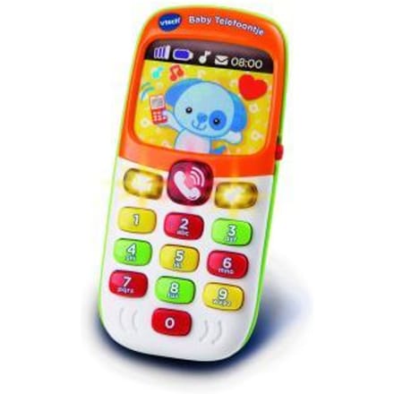 VTech Baby Telefoon Interactief Speelgoed - Educatief Speelgoedtelefoon - Cadeau - Oranje