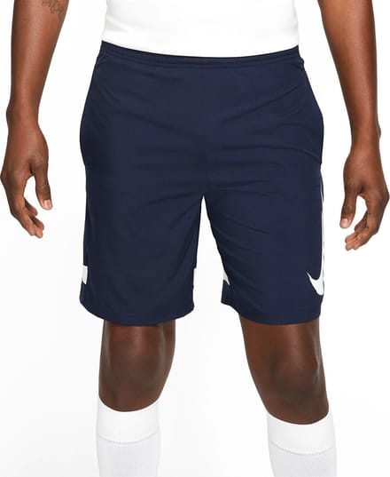 Nike Dri-FIT Academy Graphic Sportshort Heren - Blauw - Maat S