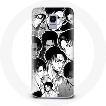 Coque pour Samsung Galaxy A6 2018 Attaque des Titans Manga Levi Ackerman