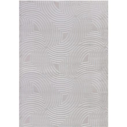 Vloerkleed Sahara 3D Japandi Stijl 240 x 340 cm Grijs