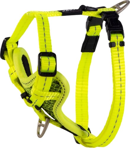 Rogz Utility Control Tuig Geel - Hondenharnas - S 23-37x1.1 Cm