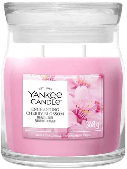 Yankee Candle - Enchanting Cherry Blossoms Medium Jar - tot 50 branduren
