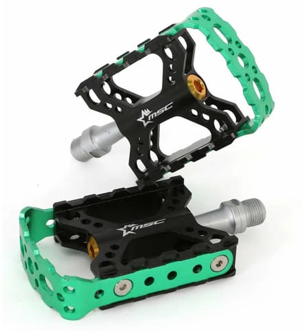 Msc Alu 6063t5 Crmo Pedalen Groen,Zwart